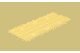 Tapete de Pia Amarelo Single Coza 42,2 x 17,4 x 1 cm – Amarelo Coza