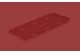 Tapete de Pia Vermelho Bold Single Coza 42,2 x 17,4 x 1 cm – Vermelho Bold Coza