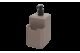 Dispenser 500ml Warm Gray Single Coza 8 x 10,5 x 18,2 cm – Warm Gray Coza