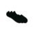 Kit 3 Pares Meia Esportiva Super Invisível com Silicone Preto 39-44