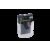 Mini Organizador Com Ventosa Glass 10,4 X 5,6 X 9 Cm – Cristal Coza Coza