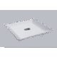 Prato Quadrado Casual Grande Cozy 20,6 X 20,6 X 2,6 Cm Branco Coza Branco