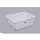 Cesta One Maxi 39 X 30 X 16,8 Cm Branco Coza Branco