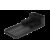 Escorredor Com Tapete De Pia Preto Single Coza 42,2 X 17,4 X 9,4 Cm Preto