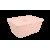 Cesta One Maxi Com Tampa 39 X 30 X 16,8 Cm Rosa Blush Coza Rosa