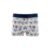 Cueca Boxer Estampada Cotton Branco G