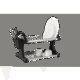 Escorredor 16 Pratos – Suprema 51 X 27,5 X 29 Cm Preto Brinox Preto