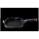 Grill 24Cm 1L Sauté Cinza -Haus Concept Ø24 X 24 X 3,3 Cm | 1 L Cinza