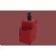 Dispenser Single 500Ml Coza 8 X 10,5 X 18,2 Cm Vermelho Bold Coza Vermelho