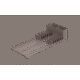 Escorredor De Louças Warm Gray Single Coza 41,7 X 16,9 X 9 Cm Coza