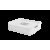 Cesta Maxi Com Tampa Branco Fit Coza 38 X 31,6 X 8,4 Cm Branco