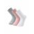 Kit 3 Pares Meia Cano Médio Infantil Rosa 28-33