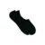 Kit 2 Pares Meia Esportiva Super Invisível Preto 34-38
