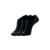 Kit 3 Pares Meia Esportiva Invisível Preto 39-44