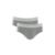 Kit 2 Cuecas Slip Cotton Calvin Klein Cinza Mescla Claro M