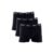 Kit 3 Cuecas Boxer Cotton Preto G