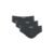 Kit 3 Cuecas Slip Algodão Plus Size Cinza Chumbo XXGG