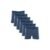 Kit 6 Cuecas Boxer Longa Cotton Azul Jeans Escuro GG