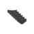 Kit 6 Cuecas Slip Algodão Plus Size Cinza Chumbo XGG