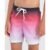Short Praia Infantil Estampado Degradé Rosa G