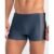 Sunga Boxer Lisa com Recorte Lateral Cinza Chumbo P