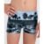 Sunga Boxer Estampada Paisagem Infantil Preto M
