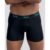 Cueca Boxer Longa Microfibra Active Preto P