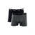 Kit 2 Cuecas Boxer Cotton Cinza Mescla Escuro GG