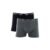 Kit 2 Cuecas Boxer Cotton Cinza Chumbo M