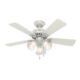 Ventilador de Teto Residencial Beacon Hill Branco Hunter Fan Oficial