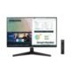 Smart Monitor FHD Samsung 24“, Plataforma Tizen, Tap View, HDMI, Bluetooth, HDR, Preto, Série M5