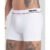 Cueca Boxer Microfibra Texturizada sem Costura Branco M