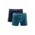 Kit 2 Cuecas Boxer Microfibra sem Costura Azul Diesel G