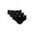 Kit 3 Cuecas Slip Algodão Preto P
