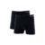 Kit 2 Cuecas Boxer Microfibra sem Costura Preto 01 G