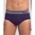 Cueca Slip Microfibra sem Costura Roxo P