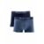 Kit 2 Cuecas Boxer Cotton Hang Loose Azul Marinho P