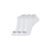 Kit 3 Pares Meia Casual Invisível Hang Loose Branco 01 39-44