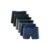 Kit 6 Cuecas Boxer Algodão Infantil Preto G