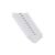 Kit 10 Cuecas Slip Algodão Lisa Branco M