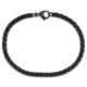 Pulseira Life Masculina Aço Preto 19,5 cm