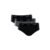 Kit 3 Cuecas Slip Algodão Cinza Mescla Escuro M