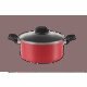 Caçarola Com Tampa Garlic – Ø 24 X 11 Cm 4,3 L- Brinox 24 X 11 Cm 4,3 L Inox