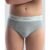 Cueca Slip Algodão Lisa Infantil Cinza Mescla Claro M