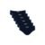 Kit 6 Cuecas Slip Algodão Lisa Azul Marinho GG