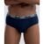 Cueca Slip Cotton Azul Marinho P