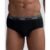 Cueca Slip Cotton Preto M