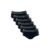 Kit 6 Cuecas Slip Microfibra sem Costura Preto P