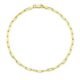 Pulseira Masculina Ouro Amarelo 21 cm