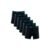 Kit 6 Cuecas Boxer Microfibra Active Preto GG